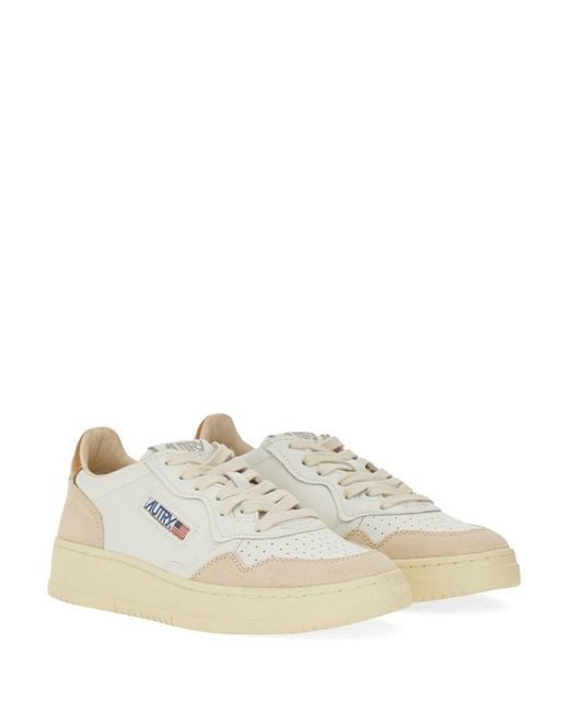 Autry White Medalist Low Sneaker