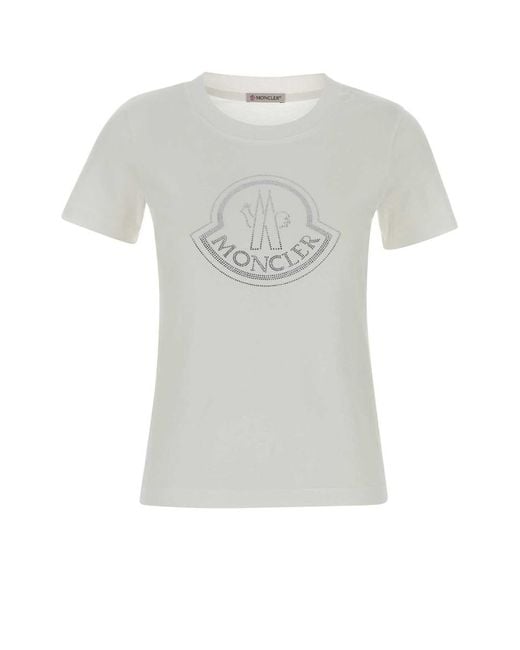 Moncler White T-Shirt