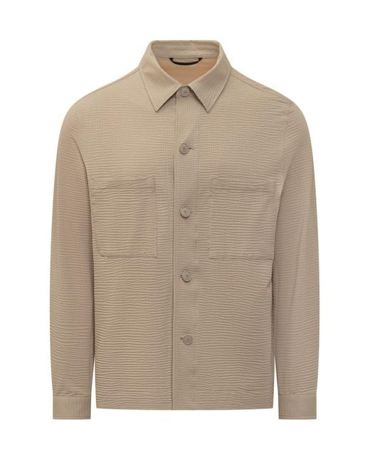 Boss Natural Jacket Shirt P-Carper for men