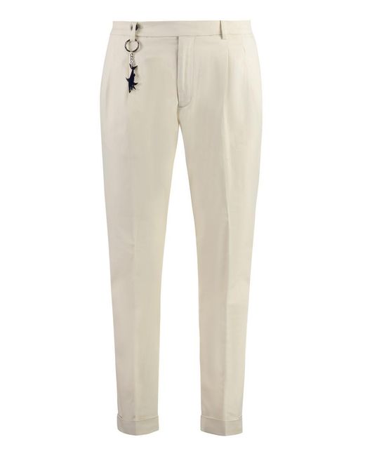 Paul & Shark Natural Cotton Trousers for men