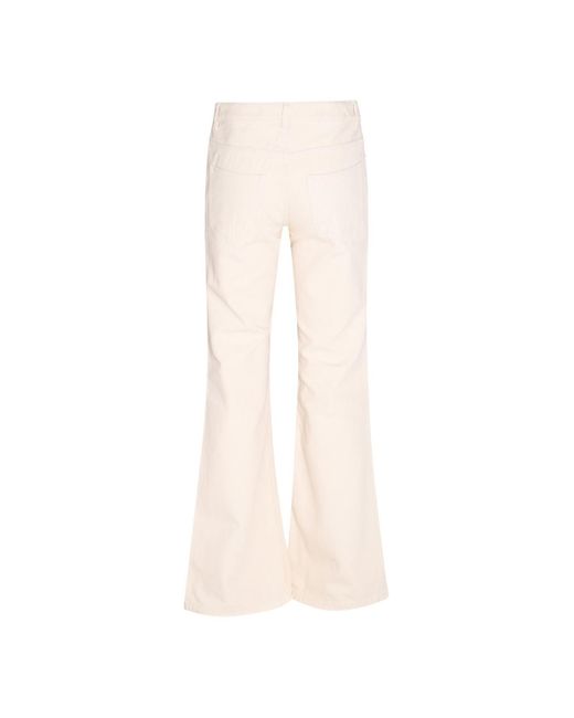 A.P.C. White Jeans Beige