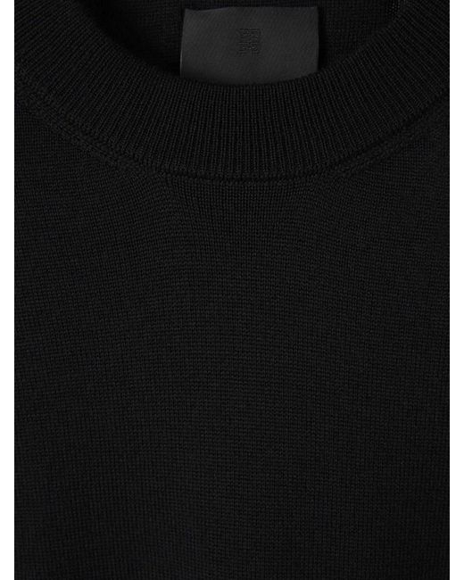 Givenchy Black Logo Knit Sweater for men