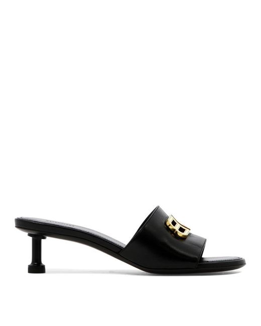 Balenciaga Black Groupie Sandals