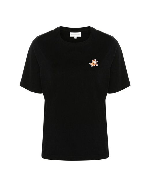 Maison Kitsuné Black T-Shirts