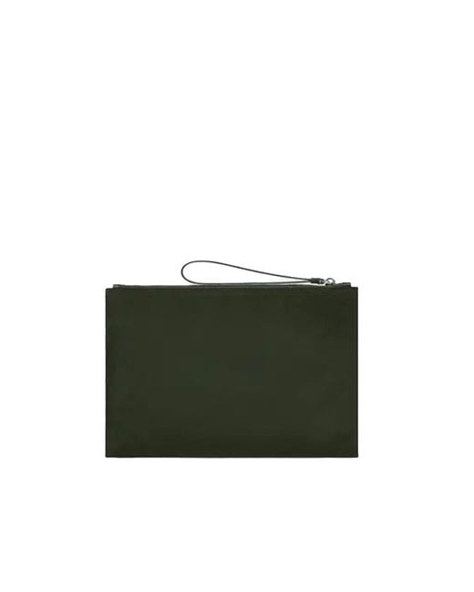 KENZO Green Clutch Bag for men