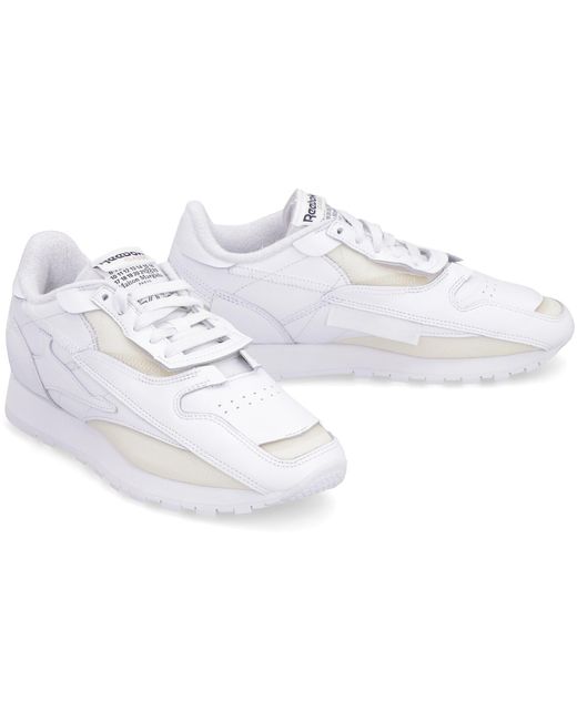Maison Margiela Mm X Reebok Classic Leather 'memory Of' Sneakers in White |  Lyst