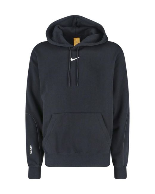 Nike Blue X Nocta Logo Hoodie for men