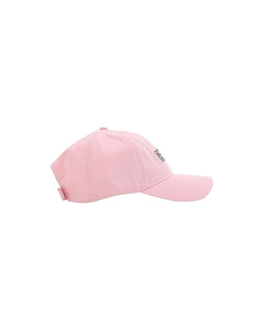 Ganni Pink Baseball Hat
