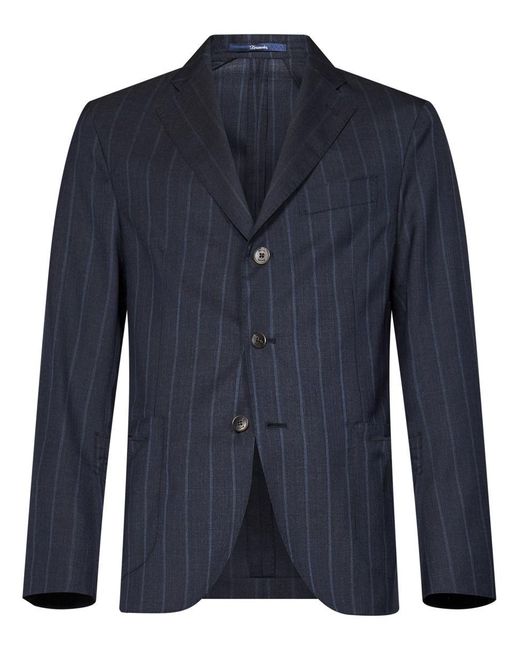 Drumohr Blue Suit for men