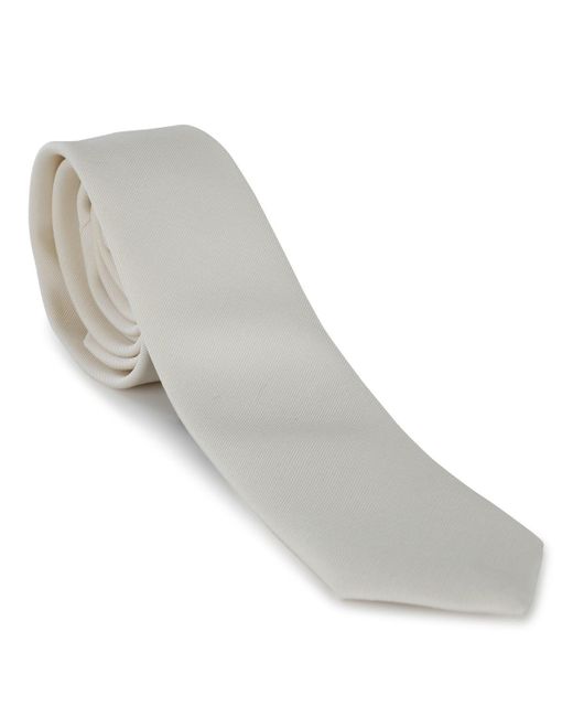 Saint Laurent Gray Tie for men