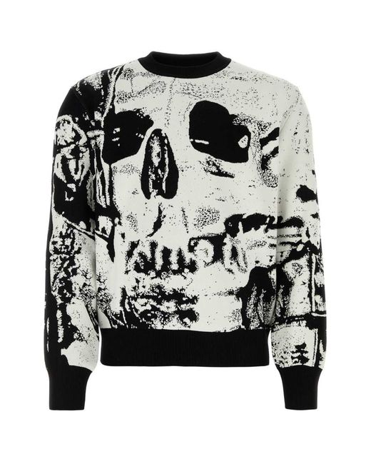 Alexander McQueen Black Sweatshirts for men
