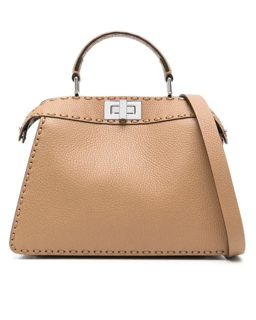 Fendi Natural Peekaboo Iseeu Bags