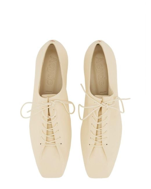 Aeyde Natural Isla" Derby Shoes