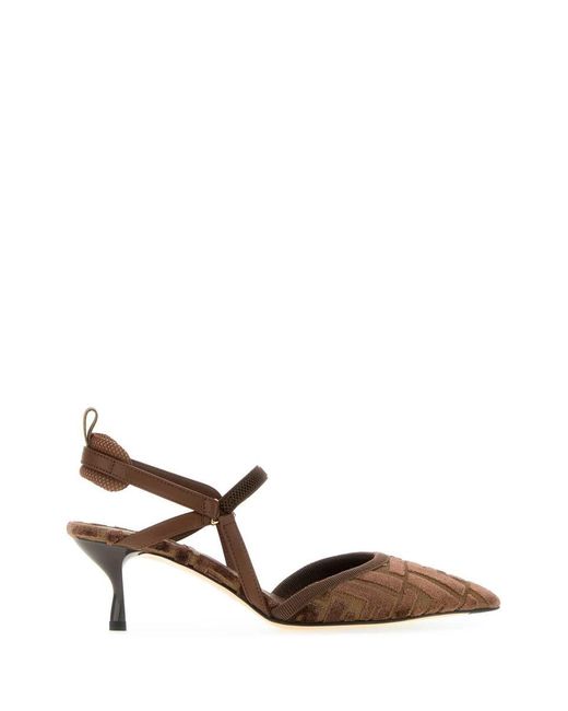 Fendi Multicolor Heeled Shoes