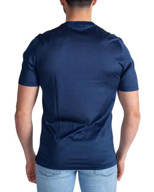 Gran Sasso Blue T-Shirts And Polos for men