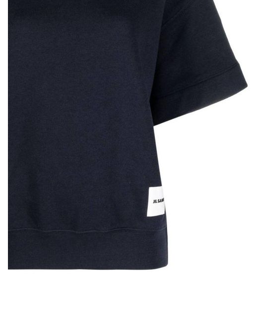 Jil Sander Blue T-Shirts And Polos