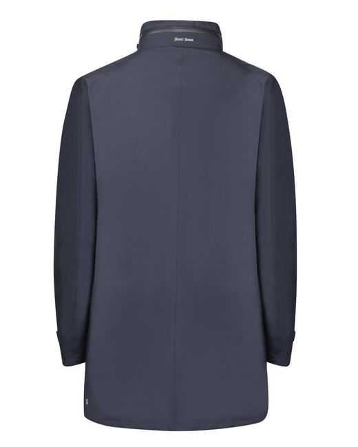 Herno Blue Three-quarter Coats for men