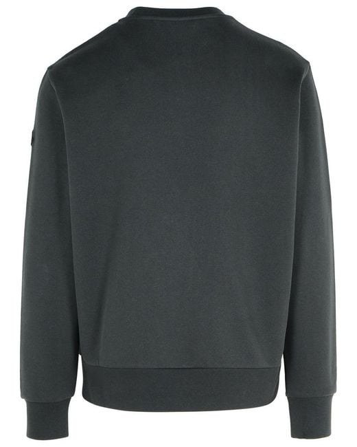 Moncler Gray Cotton Sweatshirt for men