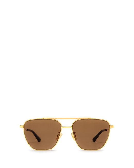 Bottega Veneta Metallic Sunglasses for men