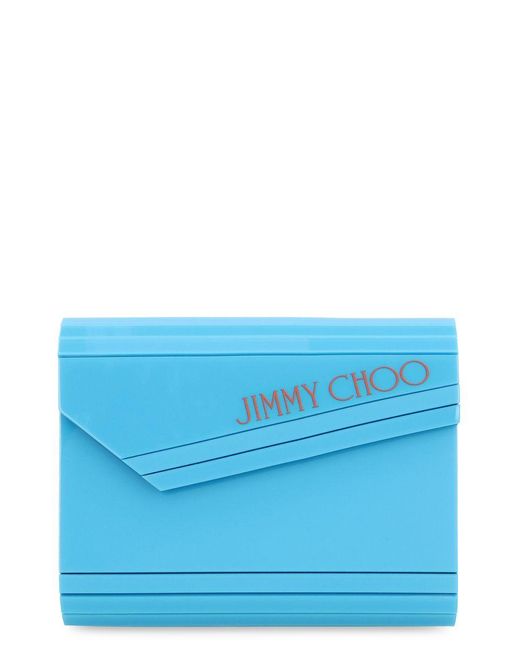 Jimmy Choo Blue Candy Clutch