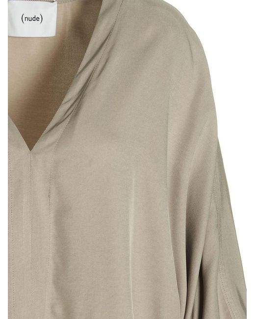 Nude Natural Oversize Blouse