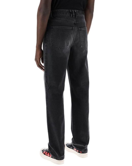 DARKPARK Black "Mark Jeans With Carabin for men