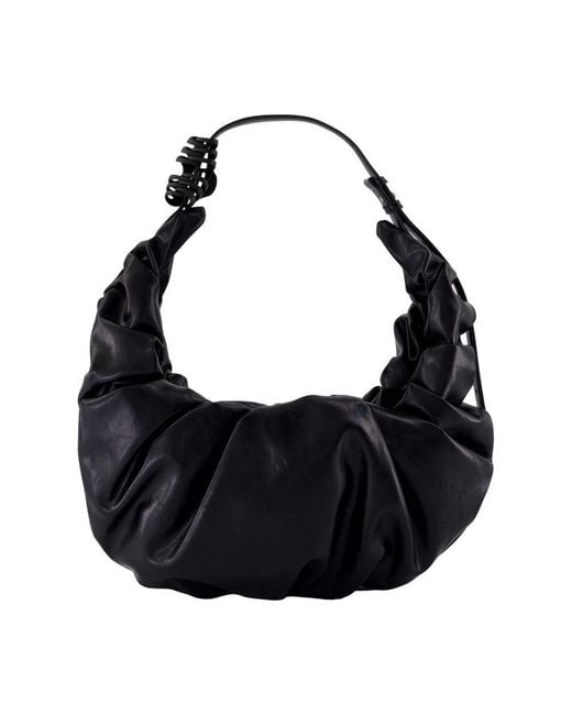 DIESEL Black Grab-D Large Shoulder Bag