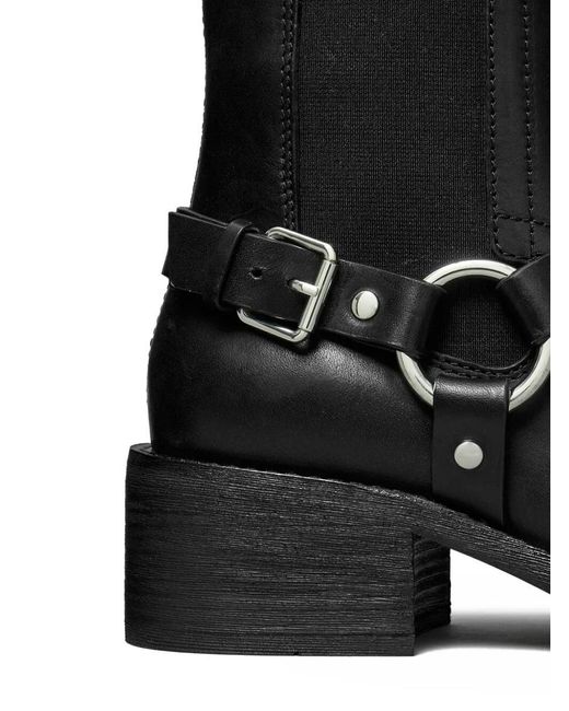 Tory Burch Black Moto Boot '50Mm'