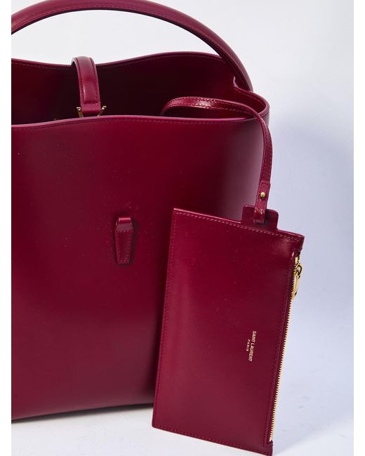 Saint Laurent Purple Le 37 Bucket Bag