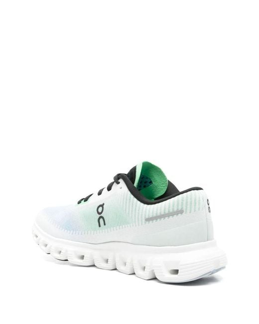 On Shoes White Cloud 6 Push Sneakers