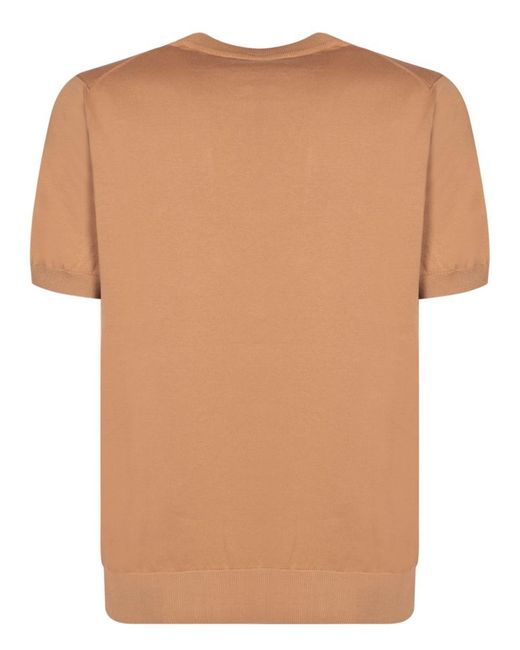 Canali Brown T-Shirts for men