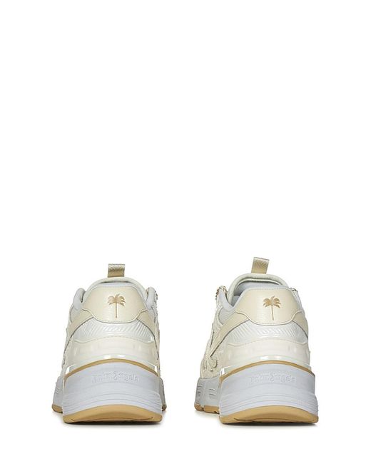 Palm Angels White 'Pa 4' Sneakers