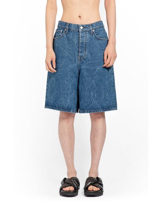 Dries Van Noten Blue Shorts for men