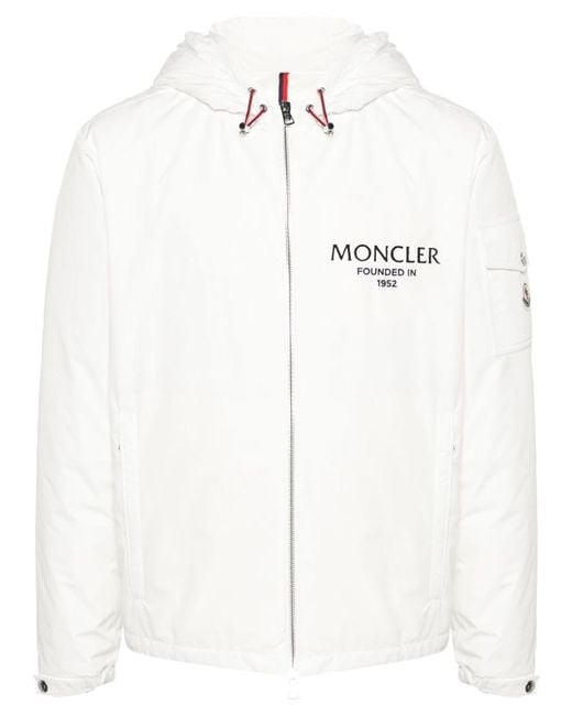 Moncler White 'Granero' Jacket for men