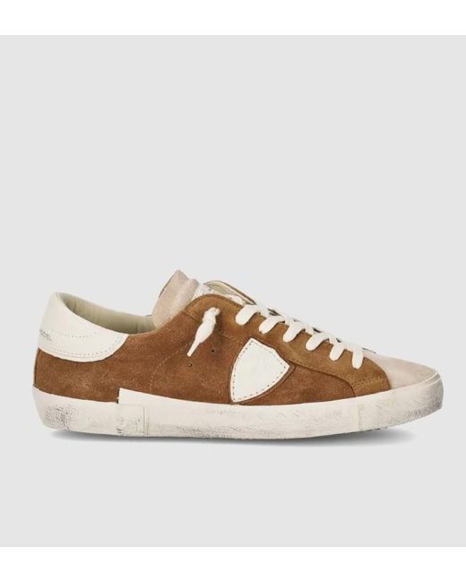 Philippe Model Brown Sneakers for men