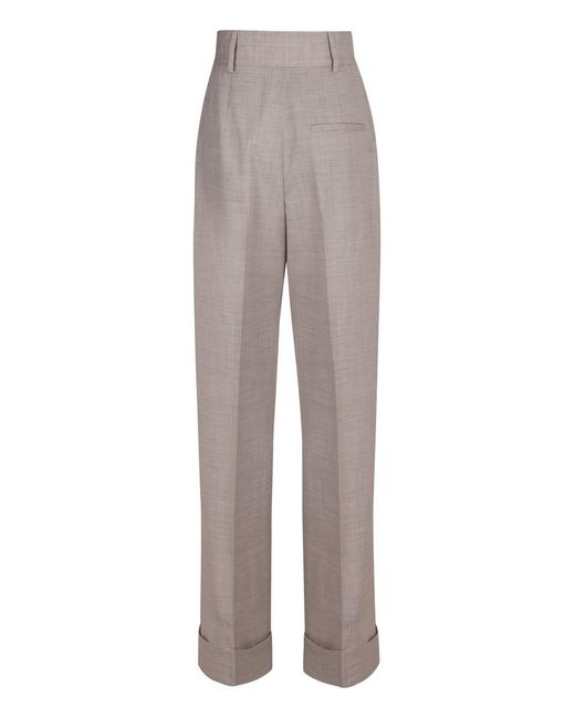 Philosophy Di Lorenzo Serafini Gray Wool Trousers