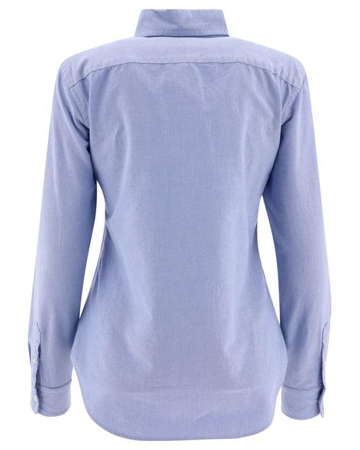 Polo Ralph Lauren Blue Oxford Slim-Fit Shirt