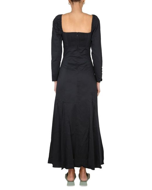 Staud Black Josephine Dress
