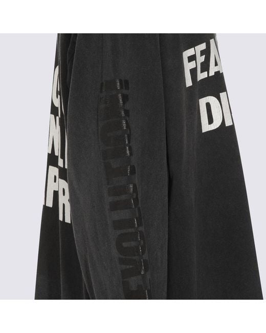 Fear Of God Black Cotton T-shirt for men