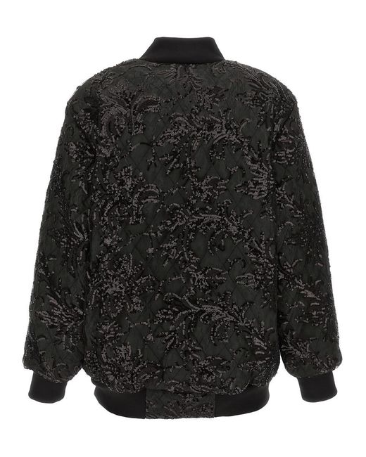 Le twins Black 'belluno' Bomber Jacket