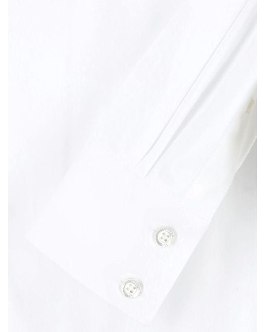 Alexander McQueen White "Harness" Shirt for men