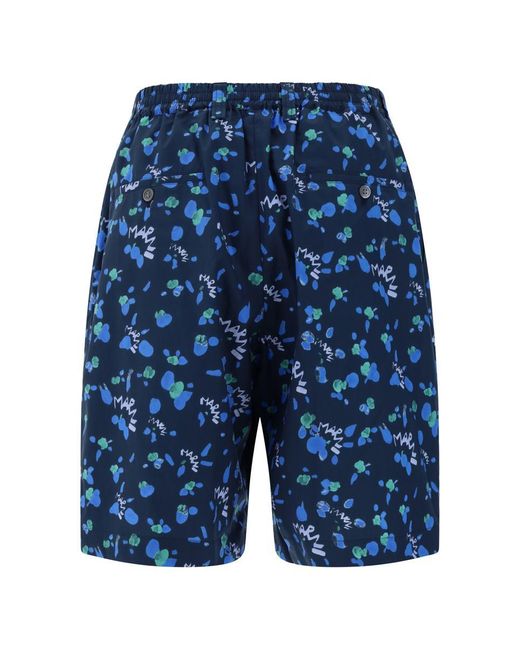 Marni Blue Bermuda Shorts for men