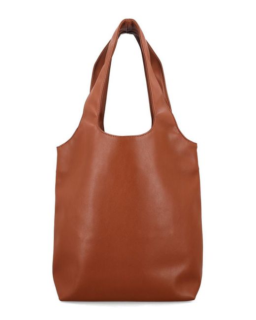 A.P.C. Brown Ninon Small Tote Bag
