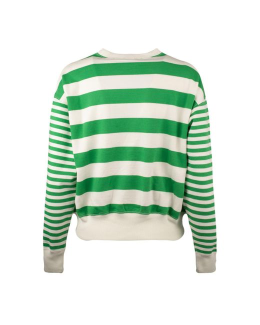 Ralph Lauren Green Organic Cotton Terry Sweatshirt