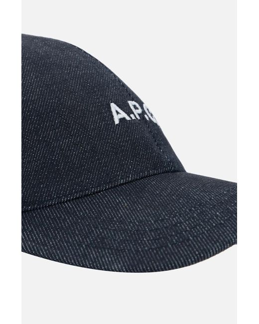 A.P.C. Blue Cap for men