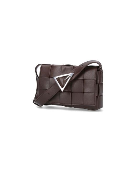 Bottega Veneta Brown Cassette Crossbody Bag for men