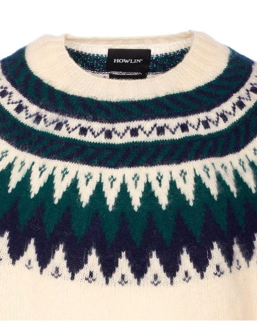 Howlin' By Morrison White Sweaters for men