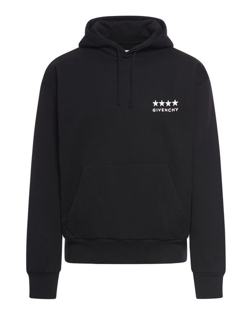 Givenchy Black Hoodies Sweatshirt for men