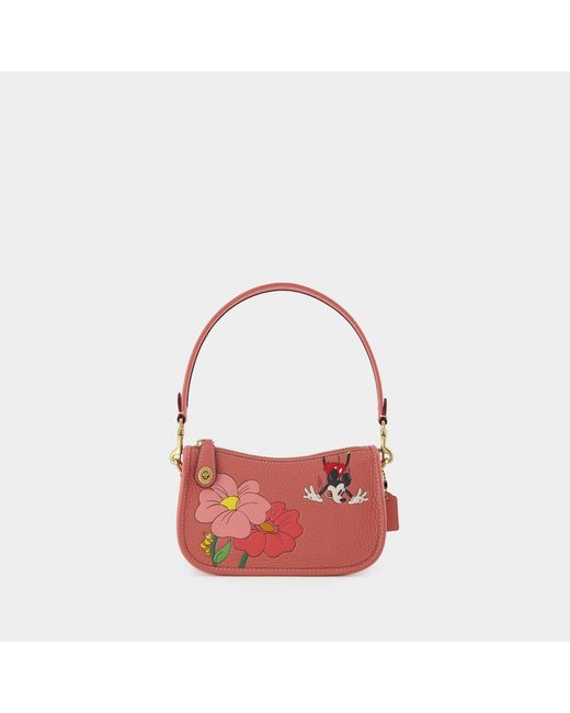 COACH Red Shoulder Bags