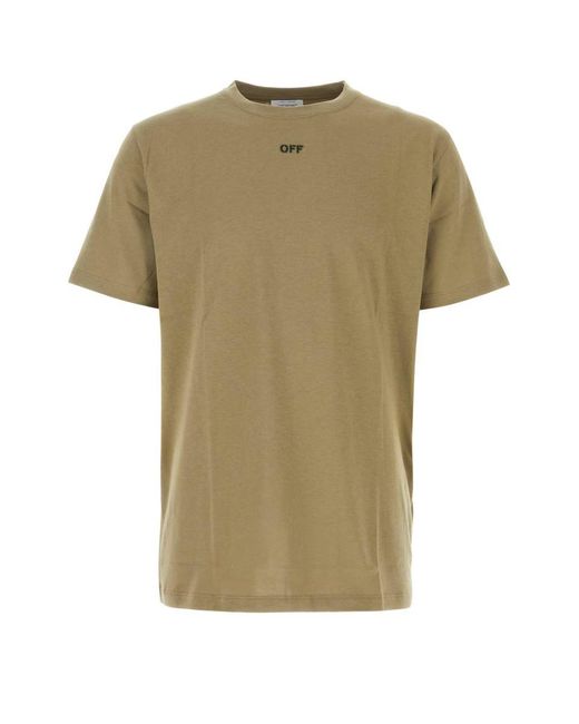 Off-White c/o Virgil Abloh Green T-shirt for men